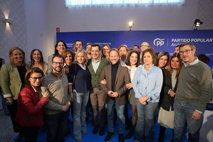 Imagen de El Partido Popular de Linares participa en la Junta Directiva Autonómica presidida por el presidente del PP Andaluz Juanma Moreno