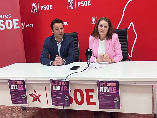 Imagen de El PSOE de Linares presenta su programación para el 8M y reivindica la lucha por la igualdad ante los ataques a los derechos de las mujeres