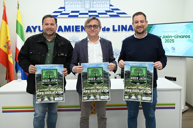 Linares acogerá la salida y llegada de la ruta motera ‘Rider Jaén 2025’ el próximo 31 de mayo