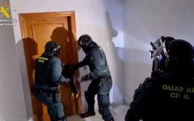 Imagen de La Guardia Civil desarticula, un grupo criminal muy activo, dedicado al robo en viviendas habitadas.