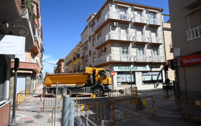 Imagen de Reapertura al tráfico de la calle Bailén y corte en Tetuán por la obra de la infraestructura hidráulica