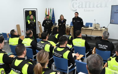 Imagen de La Policía Local de Linares se forma en el manejo del dispositivo electrónico de control ‘Taser’