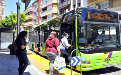 Imagen de Roldán subraya el trabajo realizado para mejorar el servicio del transporte urbano de viajeros