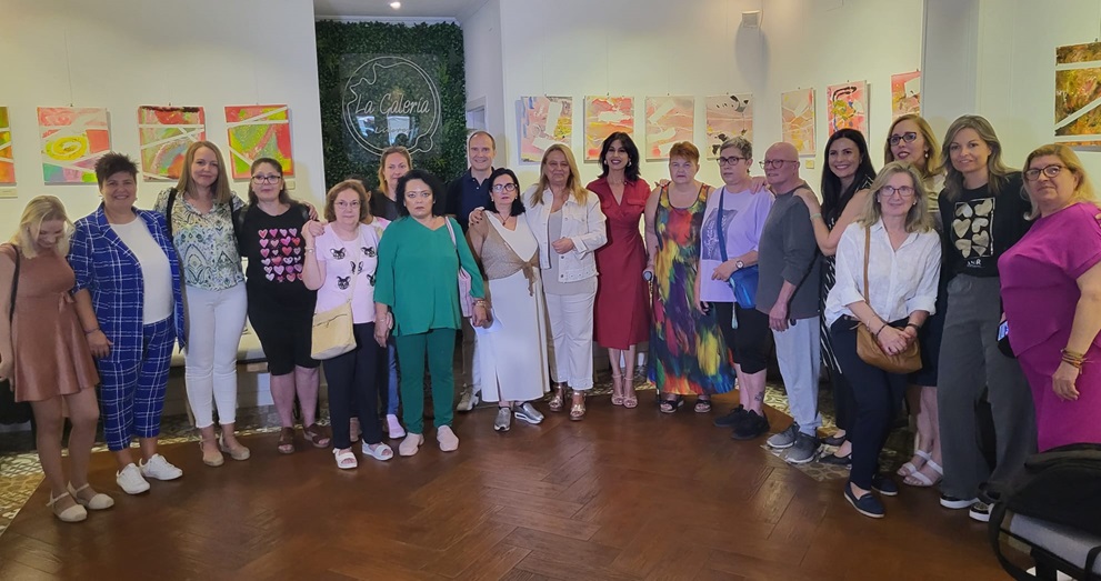 Inauguración en Linares de la exposición 'El Otro Yo', organizada por FAISE (Integración Social de Personas con enfermedad Mental)