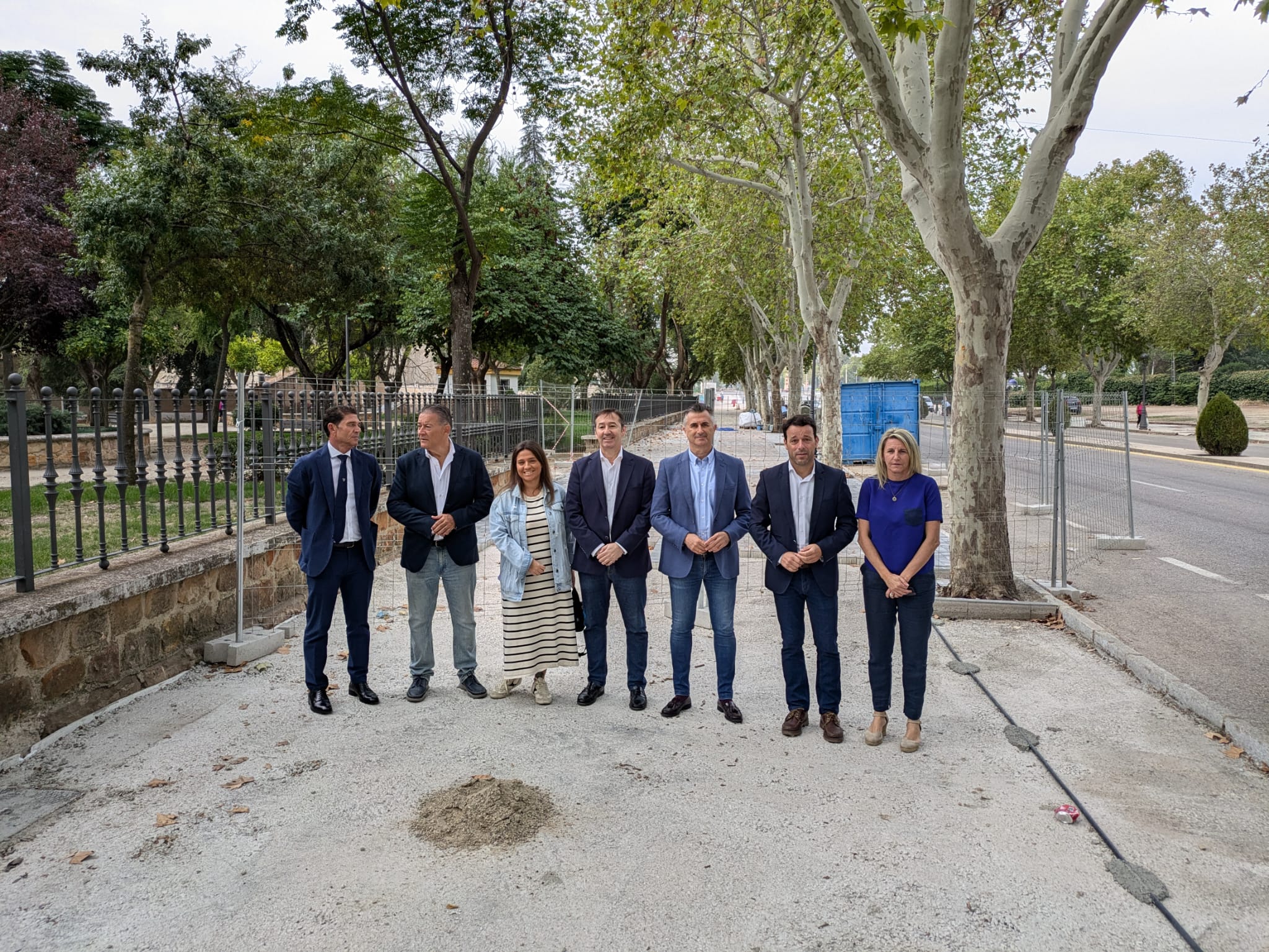 Imagen de La Diputación financia distintas actuaciones en parques infantiles y en el Paseo de la Ermita de Linares