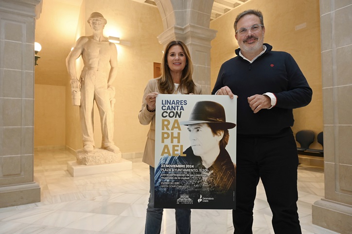 El Ayuntamiento y el Conservatorio impulsan la multitudinaria iniciativa musical ‘Linares canta con Raphael’