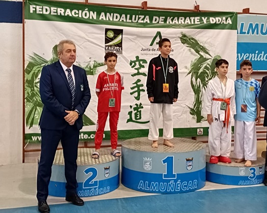 Imagen de El CD Palestra Linares consigue tres medallas en el Andaluz de Karate de Promesas