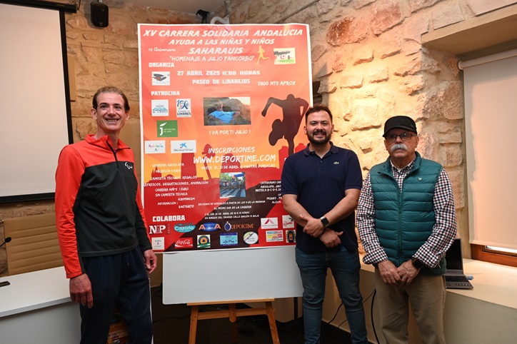 Linares acogerá el próximo 27 de abril la XV Carrera Solidaria Andalucía en Ayuda a los Niños Saharauis