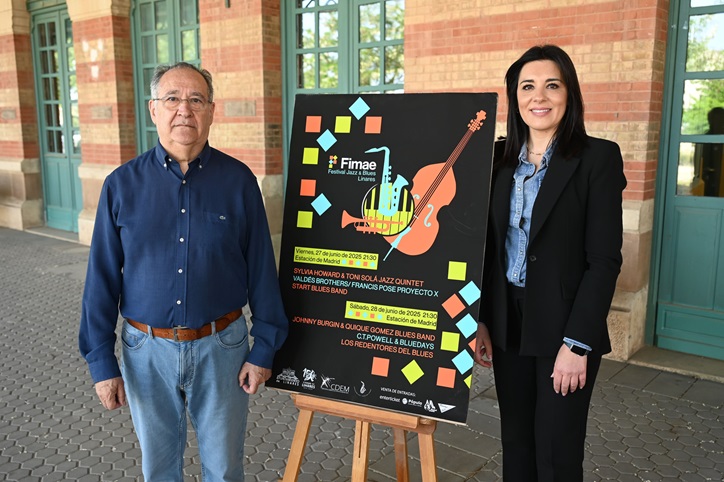 Linares acogerá el Fimae Festival Jazz & Blues Linares los días 27 y 28 de junio en la Estación de Madrid