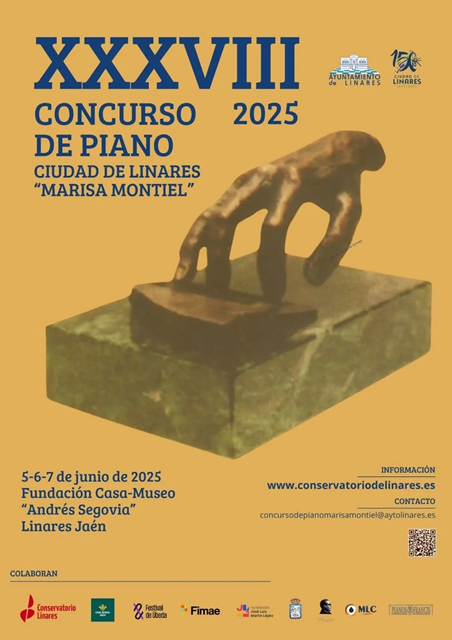 25 jóvenes músicos participan esta semana en el XXXVIII Concurso de Piano Ciudad de Linares ‘Marisa Montiel’