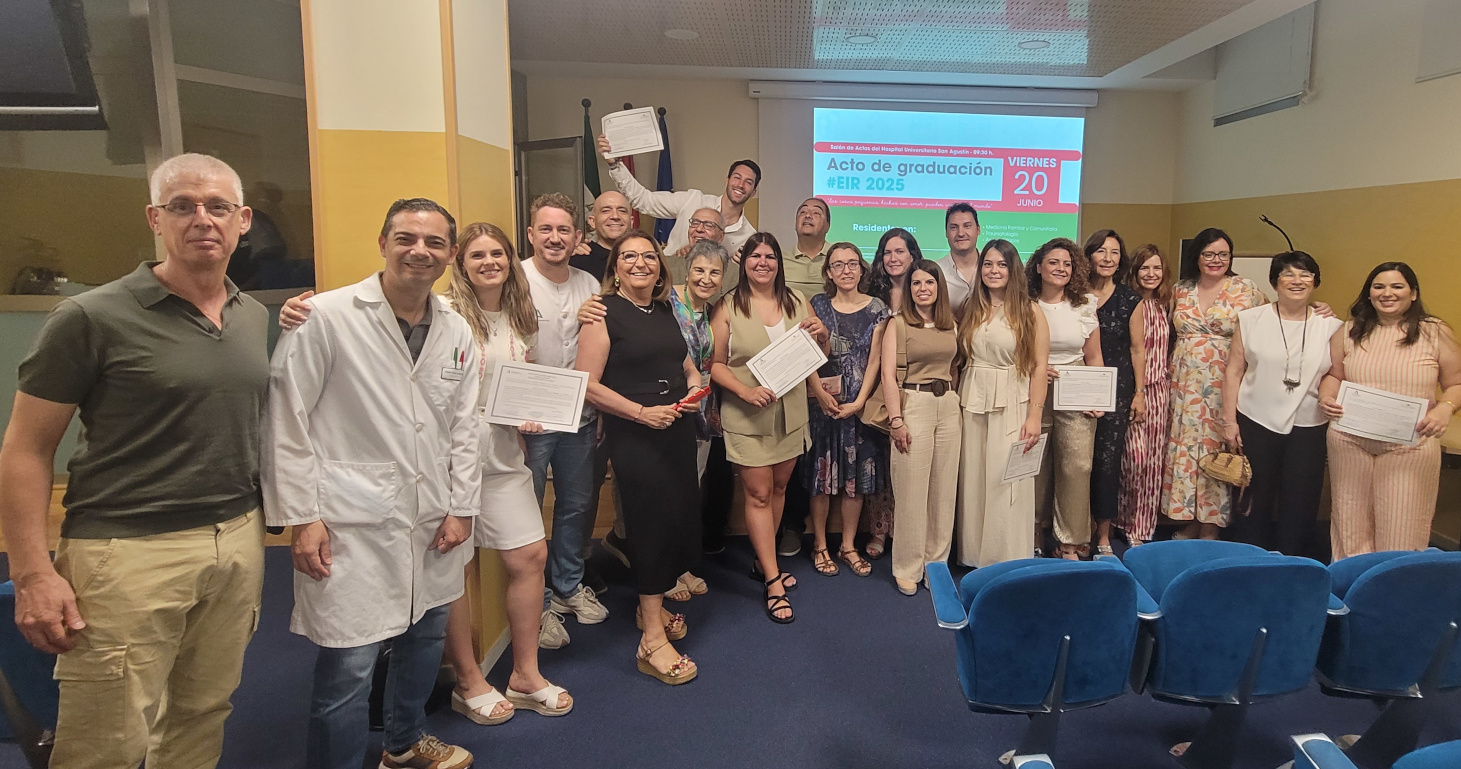 Imagen de El Área de Gestión Sanitaria Norte de Jaén celebra un acto de despedida para reconocer el trabajo de los residentes que acaban su formación