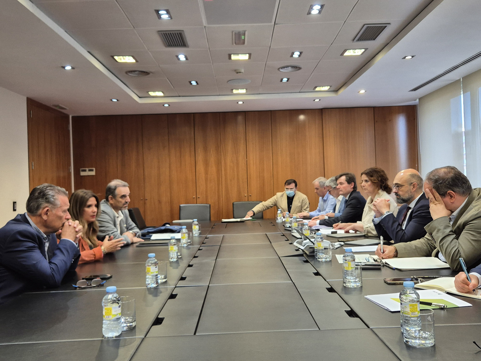 Imagen de La alcaldesa aborda con representantes de ADIF las necesidades que presenta Linares en materia ferroviaria