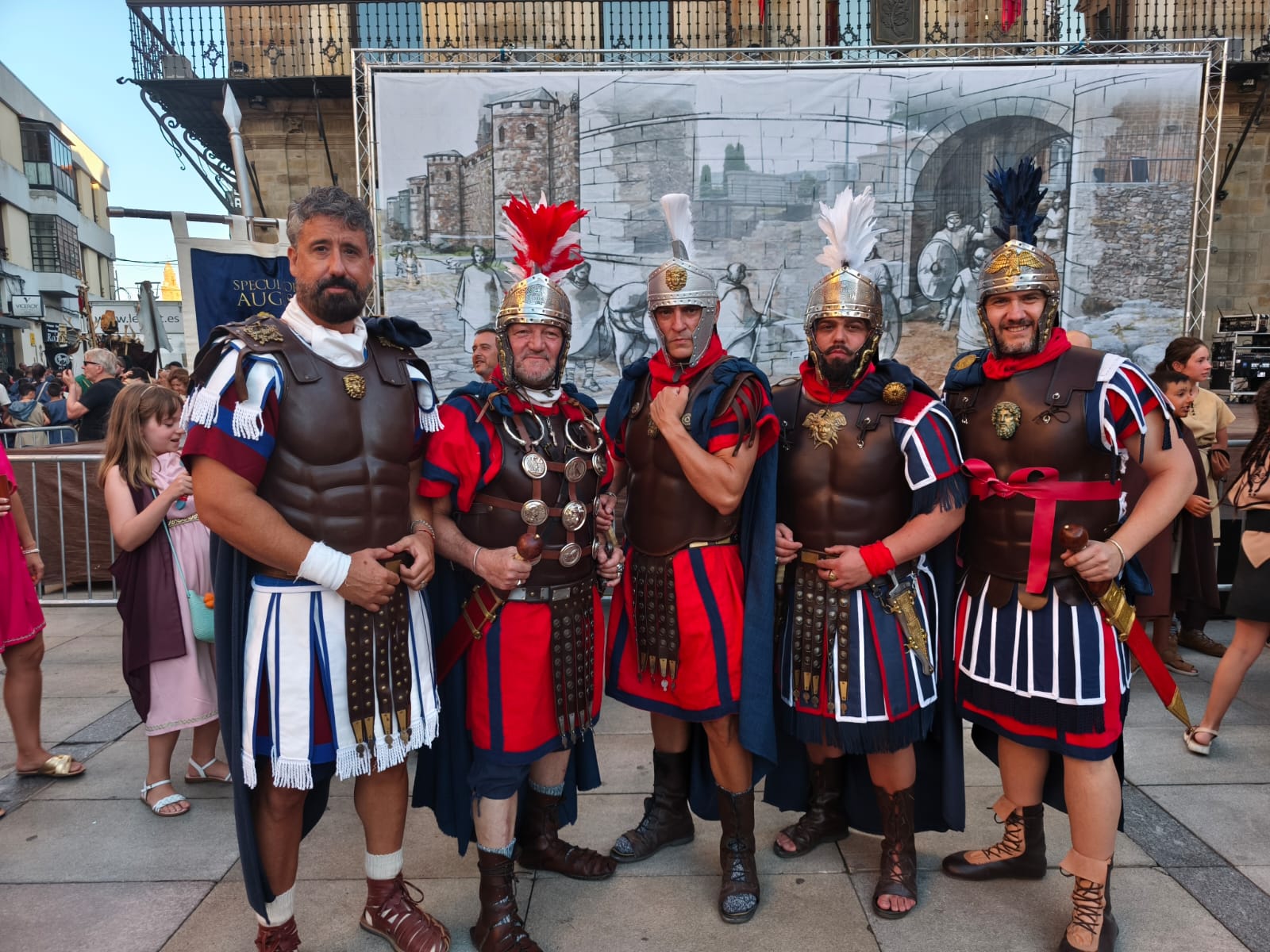 Imagen de Speculatores Augusti Coh Prae: Embajadores de Cástulo en las Fiestas Astures y Romanos de Astorga