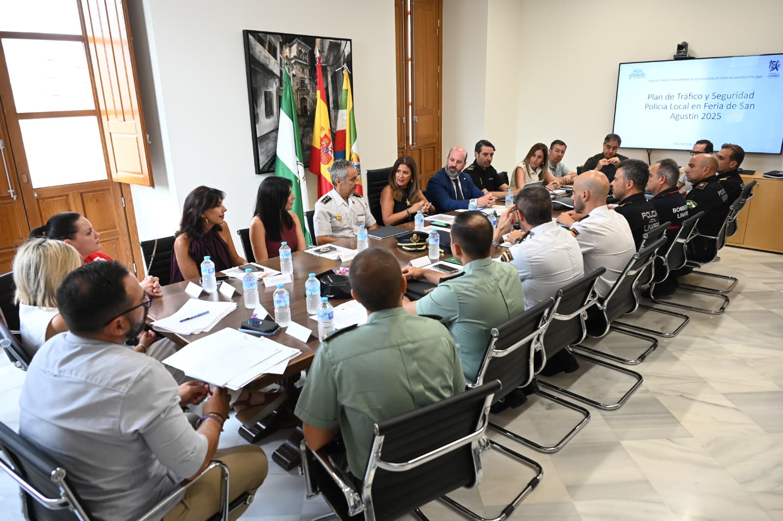 Imagen de Linares refuerza su seguridad para la Real Feria y Fiestas de San Agustín 2025