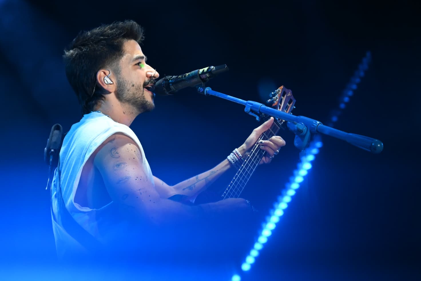 Imagen de Camilo desata la emoción en Linares con un concierto inolvidable en la Feria de San Agustín 2025