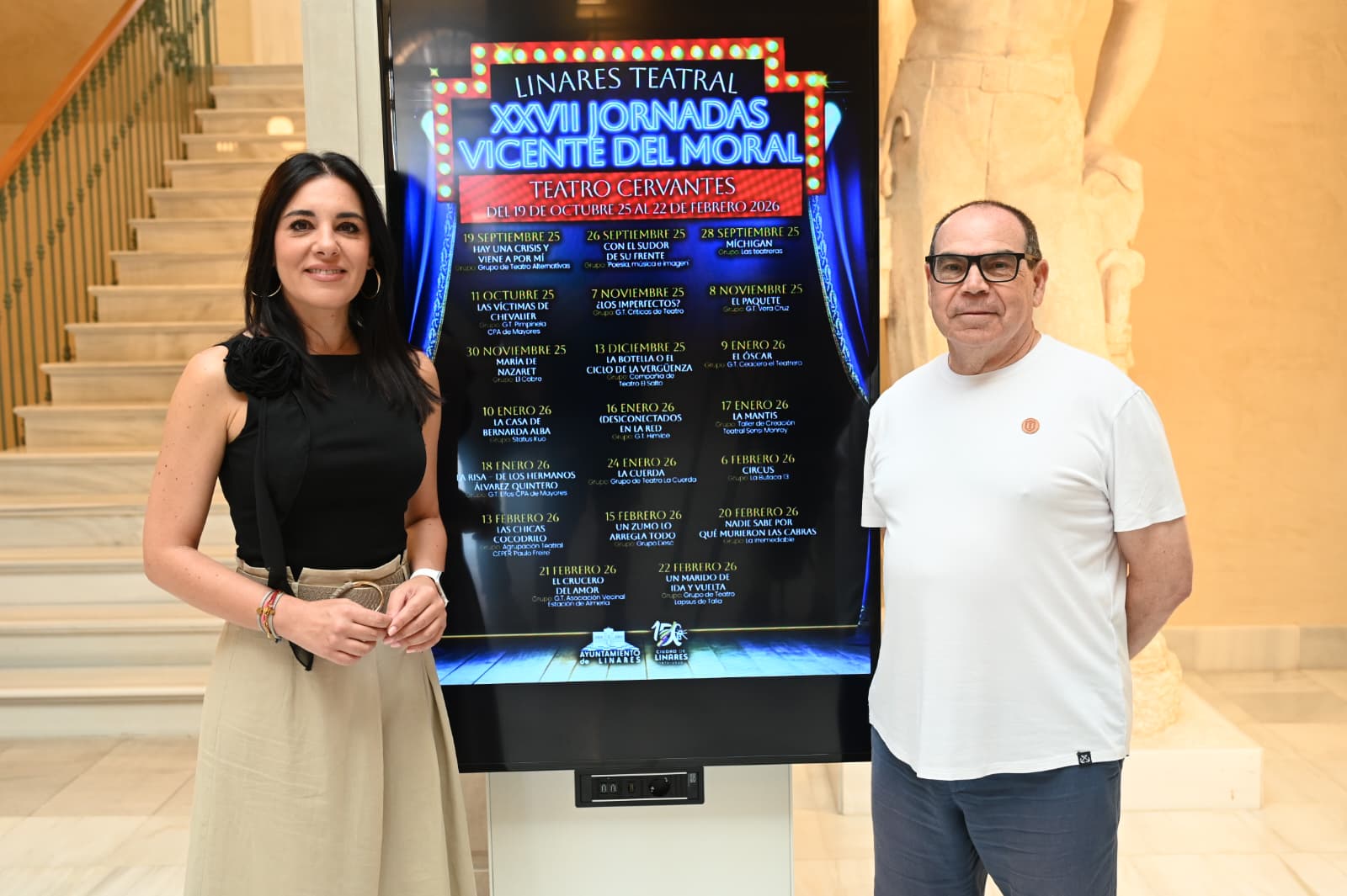 Imagen de Linares se viste de teatro: arranca la XXVII edición de las Jornadas ‘Vicente del Moral’ con veinte obras locales