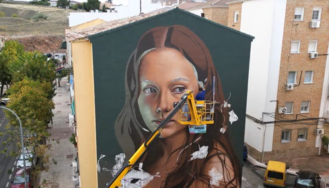 Imagen de Linares será de nuevo referente en el arte urbano, del 24 al 30 de noviembre, con el Festival 23700.