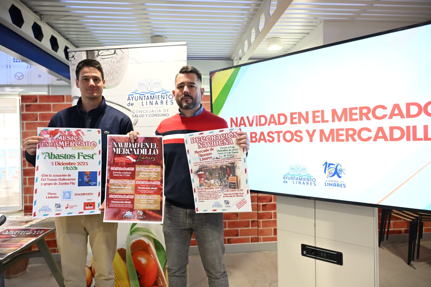 Imagen de Linares presenta una amplia programación navideña en el Mercadillo y el Mercado de Abastos