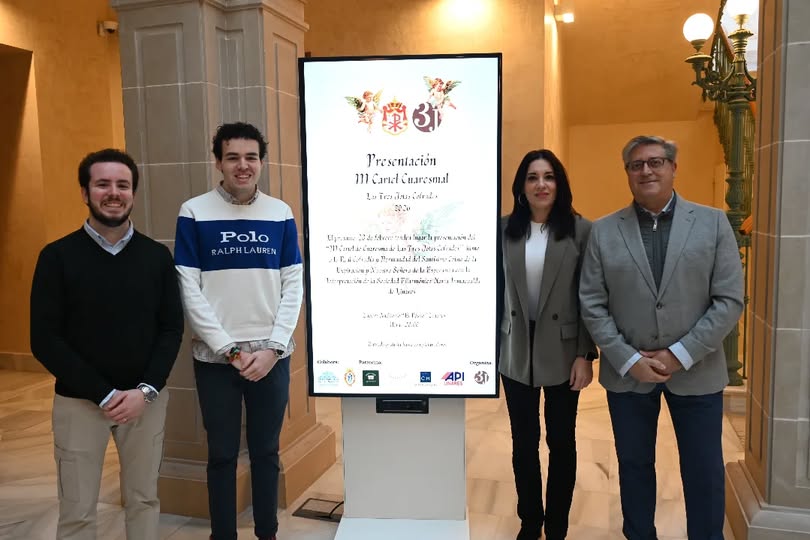 Imagen de El Auditorio del Pósito acoge la presentación del III Cartel de Cuaresma de 'Las Tres Jotas Cofrades