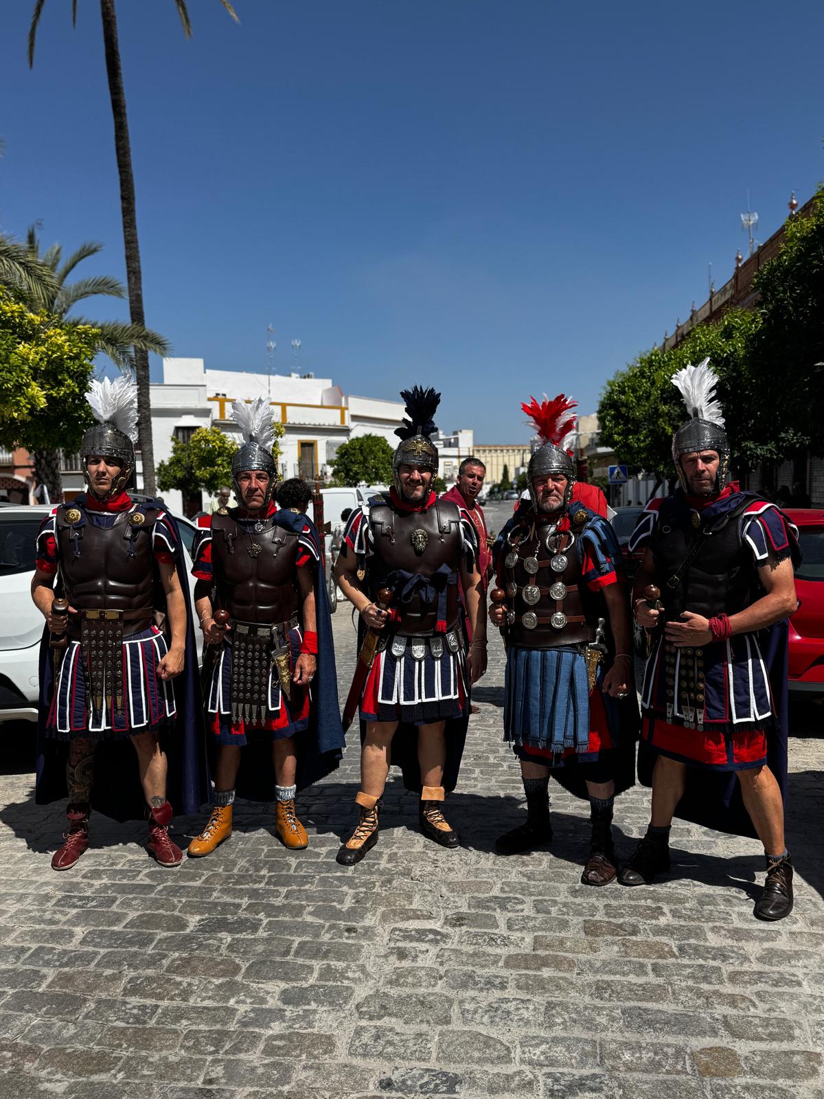 Imagen de Los Speculatores Augusti Coh Prae de Cástulo participan en la II edición de Martia Romanorum en Marchena