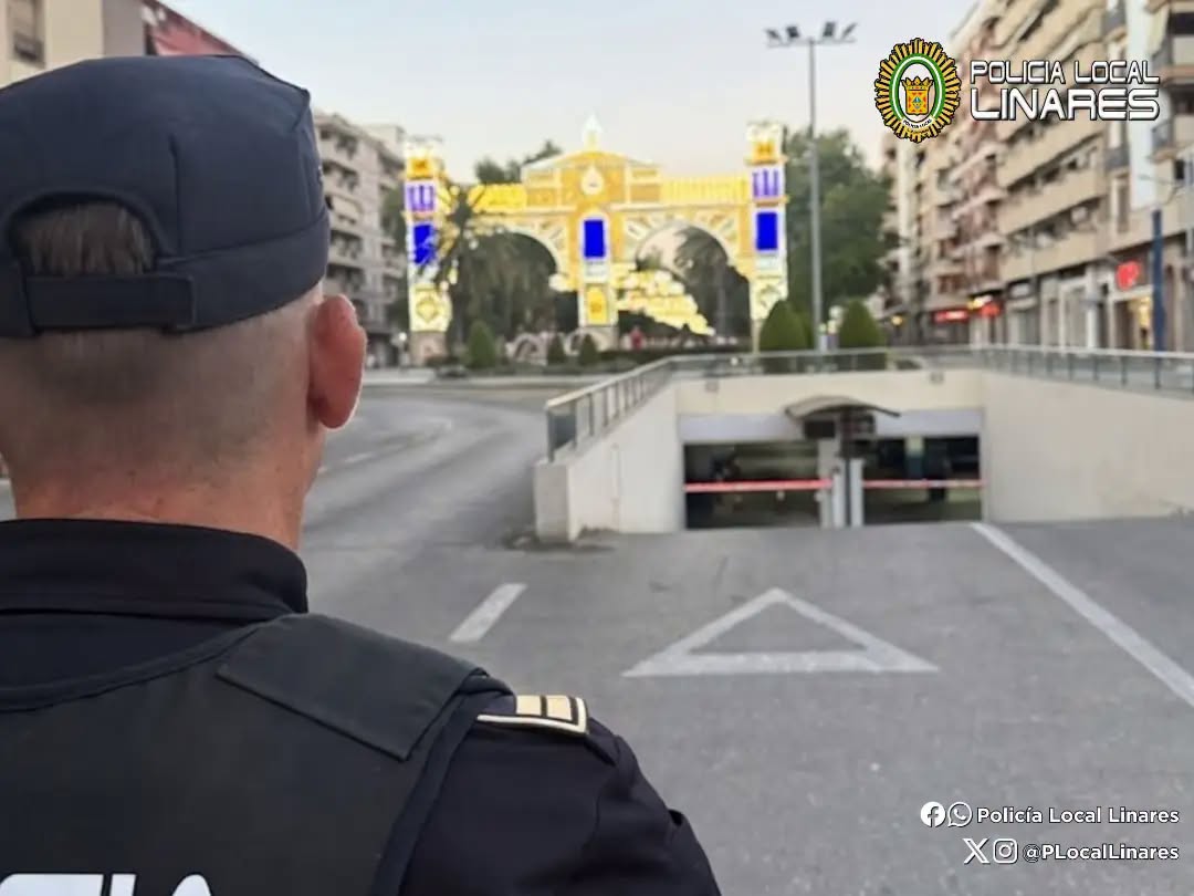 Imagen de La Policía Local refuerza la seguridad durante la segunda jornada de la Feria de San Agustín de Linares